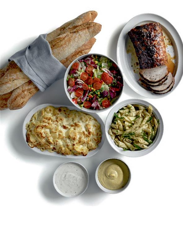 Slagterens festmenu (12-14 personer)